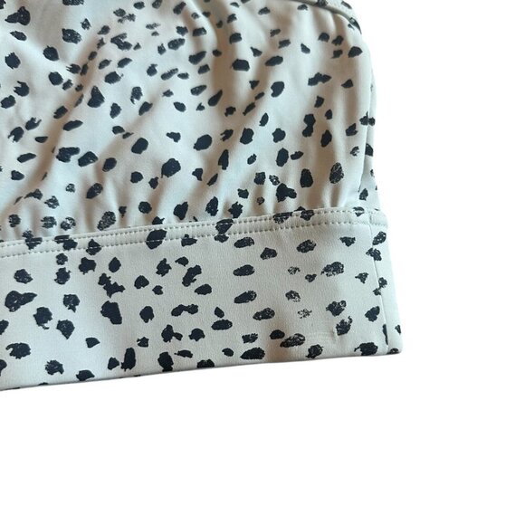 Varley Blue Animal Print Sports Bra Workout Athletic Athleisure Size Medium - Picture 3 of 10